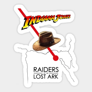 Indiana Jones - Raiders Sticker
